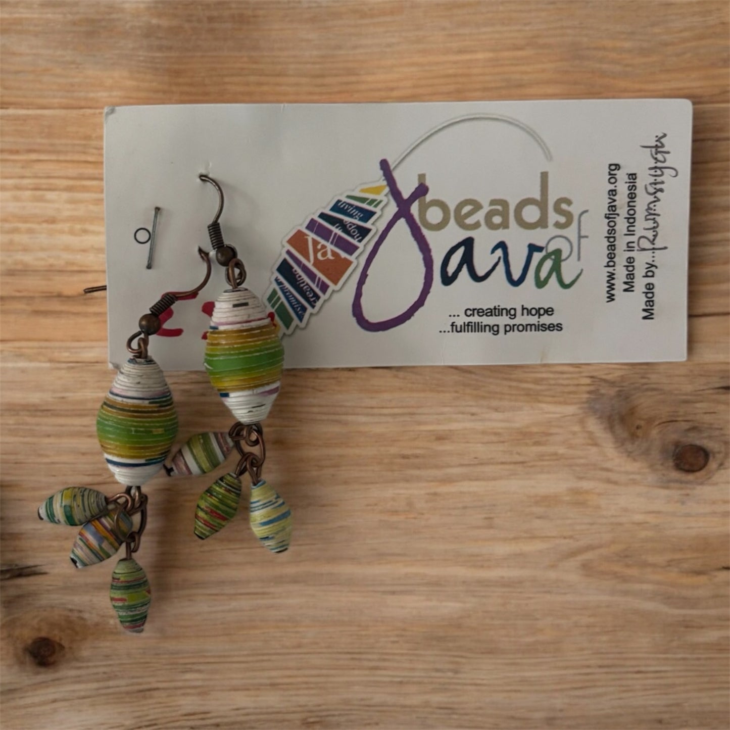"Clusters" Beaded Earrings