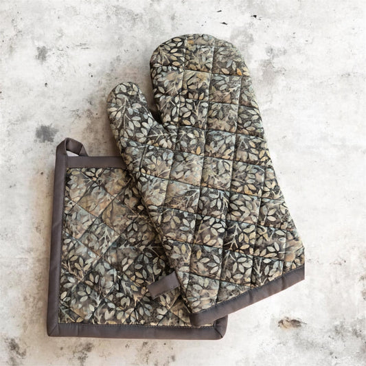 Spring Leaves Oven Set
